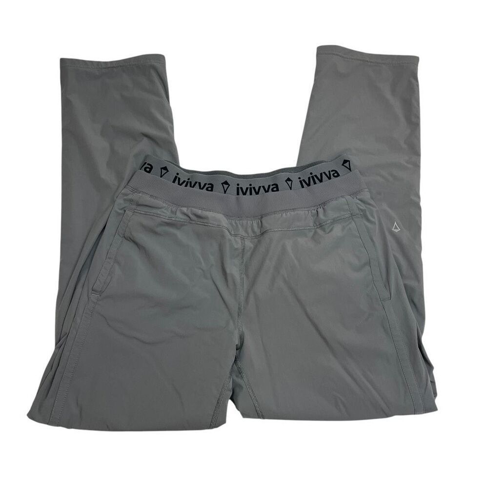 Ivivva by Lululemon Girls On the Fly Dance Pant Style G53615 Gray Size 14